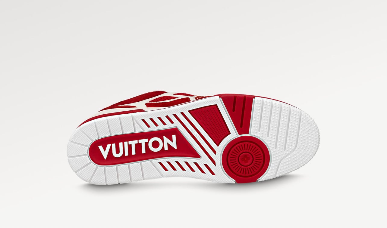 Louis Vuitton Skate Red Sneakers 