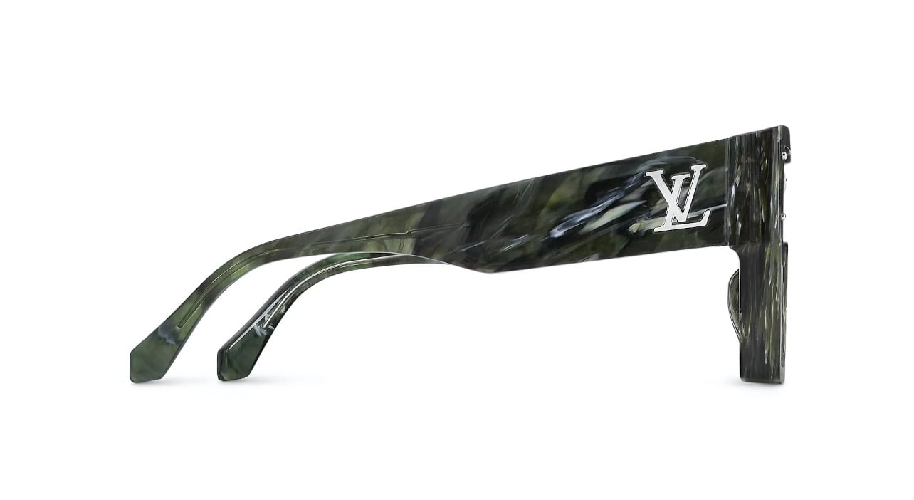 Louis Vuitton Sunglasses Cyclone Green Marble