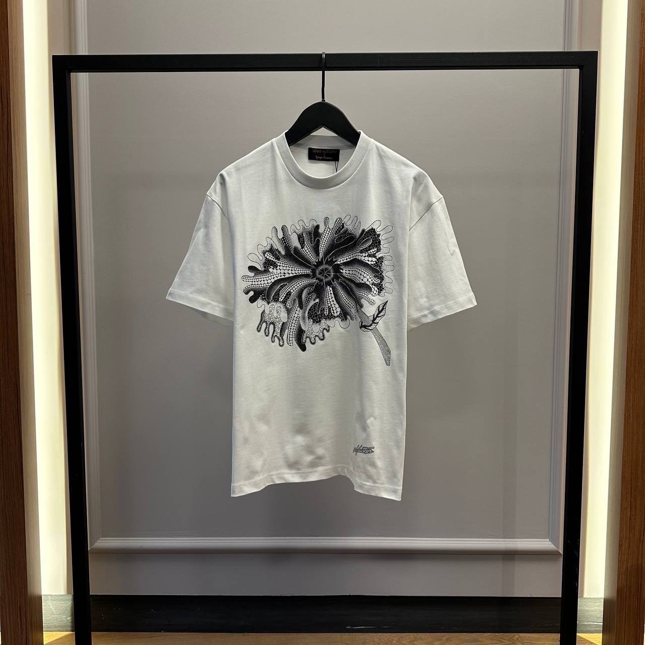 LV x YK Psychedelic Flower Regular T-Shirt ‘WHITE’